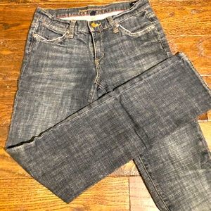 Paper denim sienna low rise straight leg jeans size 26